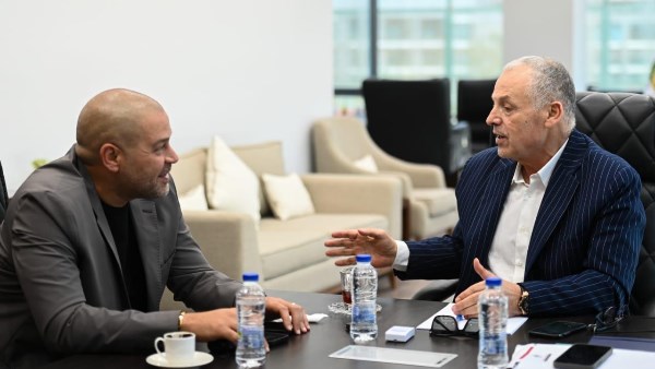 هاني أبو ريدة وأحمد دياب