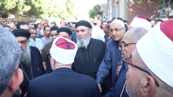 مشهد من العزاء