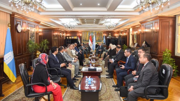 لقاء محافظ الإسكندرية مع وفد لجنة الادارة المحلية بمجلس النواب 
