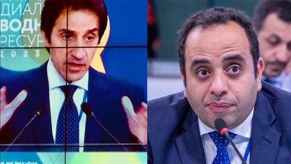 بسام راضي ومينا رزق نائب المندوب الدائم لمصر فى الفاو