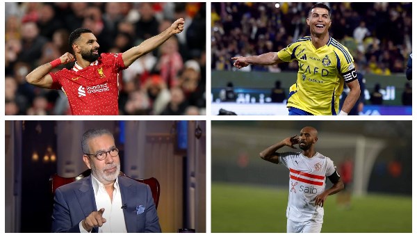 شيكابالا - مدحت العدل - محمد صلاح - رونالدو 