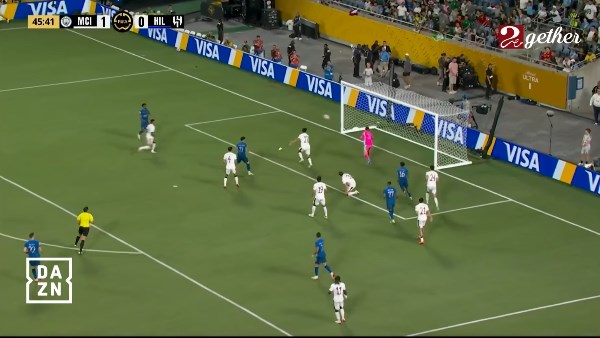 جانب من المباراة