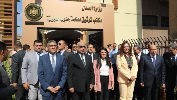 افتتاح مكتب توثيق محكمة جنوب الجيزة 