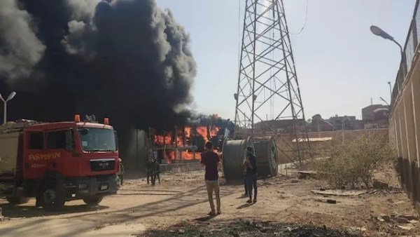 «بدون خسائر».. إخماد حريق بالقرب من محطة توليد كهرباء أسوان الأولى 