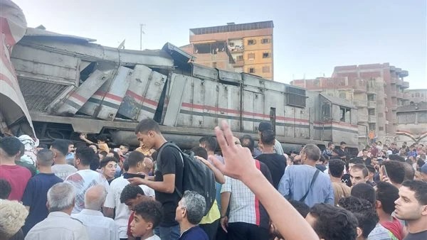 حادث تصادم قطارين - أرشيفية