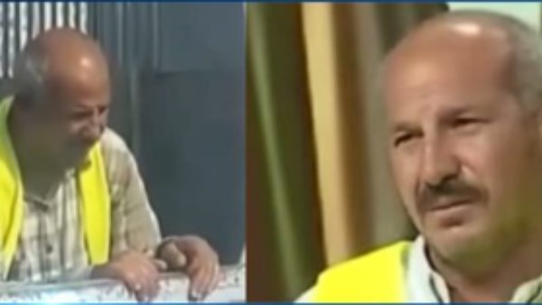 عامل يبكي في كابينة جامبو