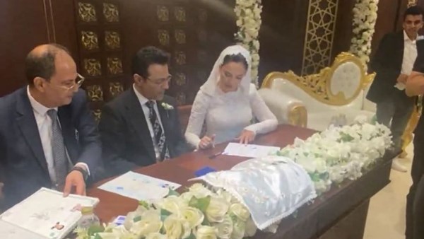 جانب من حفل الزفاف 