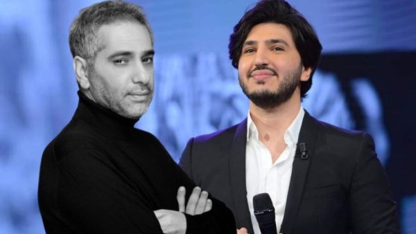فضل شاكر ونجله محمد شاكر