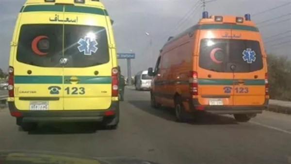 حادث تصادم بالمنيا