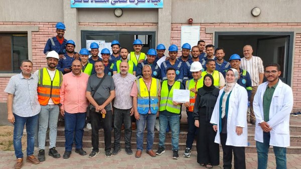 محطة منشية ناصر  تحصل على شهادة TSM