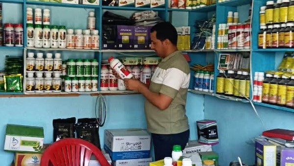 زراعة البحيرة تضبط 125 عبوة مبيدات بالرحمانية
