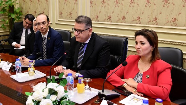 النائب طارق رضوان رئيس لجنة حقوق الإنسان بمجلس النواب