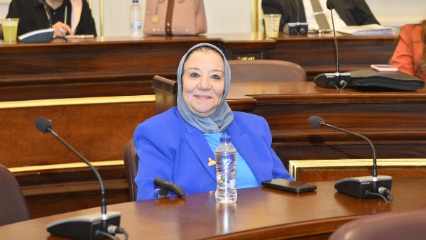 النائبة حياة خطاب، عضو مجلس الشيوخ