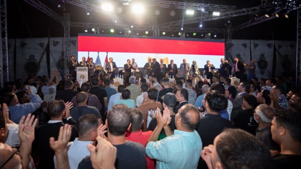 حزب الشعب الجمهوري ينظم مؤتمرًا جماهيريًا حاشدًا بمحافظة القاهرة، دعمًا لمرشحيه في انتخابات مجلس الشيوخ 2025، 