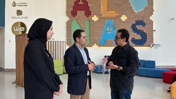 جانب من الزيارة 