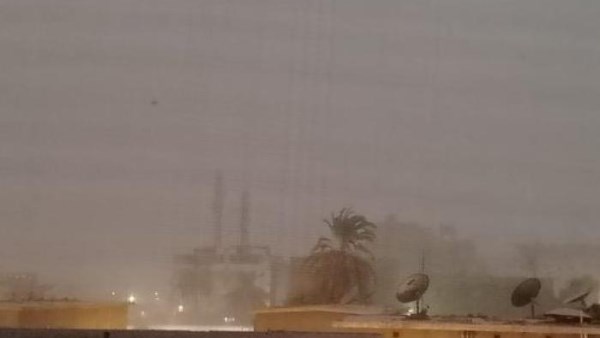 صور من العاصفة 