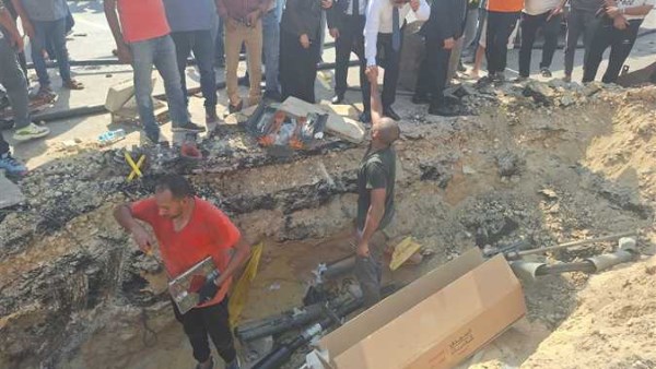 صور من موقع الحادث