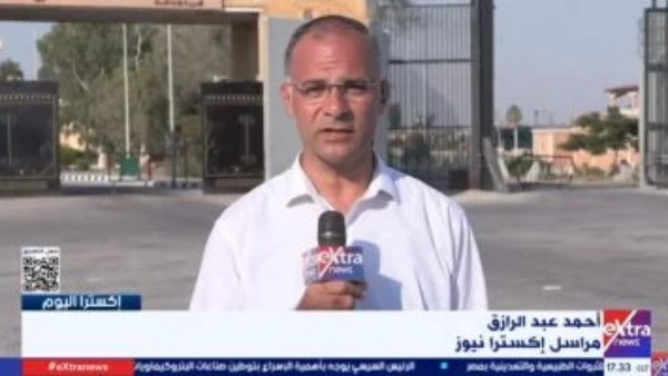 أحمد عبد الرازق مراسل قناة "إكسترا نيوز"