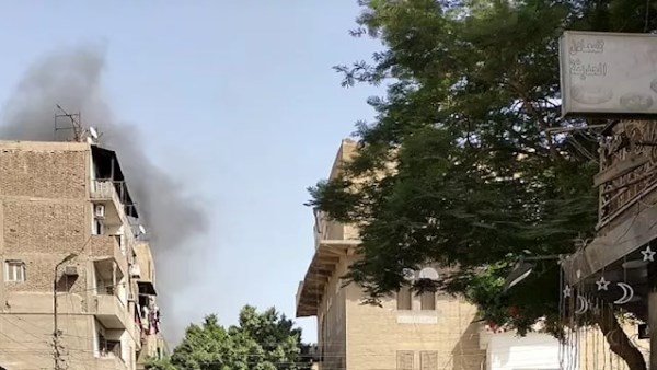 صور من الحريق