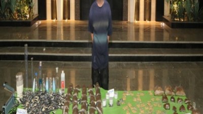 المتهم والمضبوطات