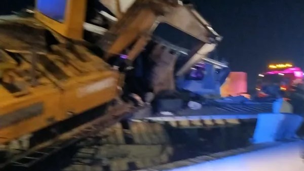 حادث طريق الكريمات ببنى سويف