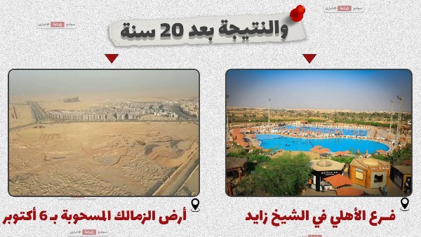 فرع الاهلي وارض الزمالك