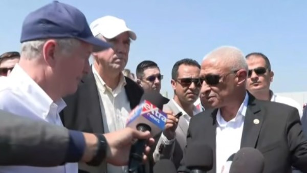 محافظ شمال سيناء ووفد الكونجرس الأمريكي 