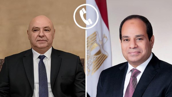 الرئيس السيسى يؤكد رفض مصر القاطع لأى انتهاكات تمس السيادة اللبنانية الرئيس السيسى يؤكد رفض مصر القاطع لأى انتهاكات تمس السيادة اللبنانية