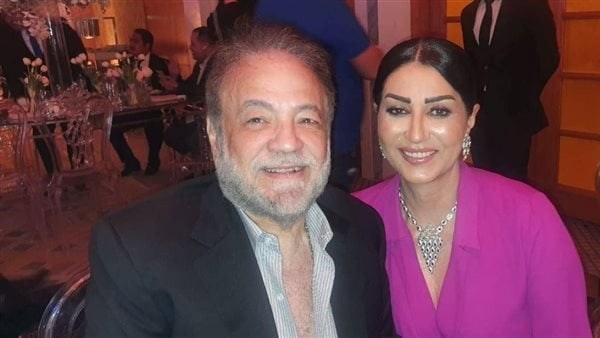 وفاء عامر وزوجها