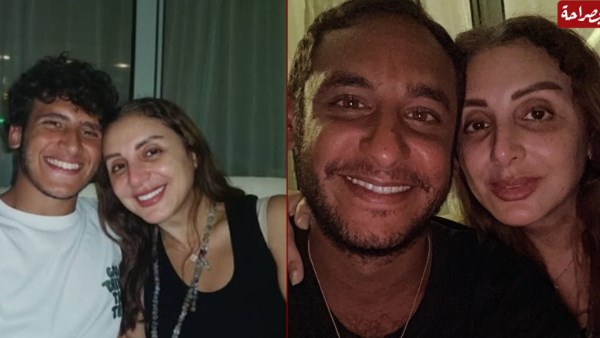 أول ظهور لأنغام بعد عودتها لمصر برفقة أبنائها