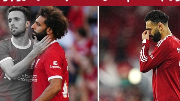 محمد صلاح يبكي 