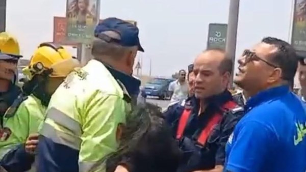 الحماية المدنية تنتشل سيدة من داخل سيارتها