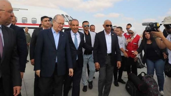الزيارة الأولى منذ الحرب.. وصول رئيس الوزراء الفلسطيني لمدينة العريش
