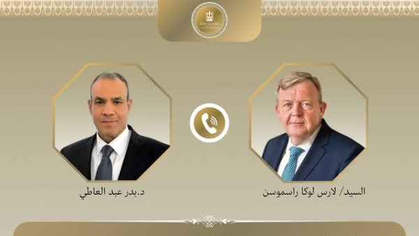 وزيرالخارجية يستعرض مع نظيره الدنماركي مقترح وقف إطلاق النار في غزة