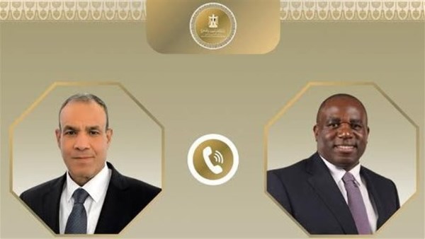 وزير الخارجية ونظيره البريطانى