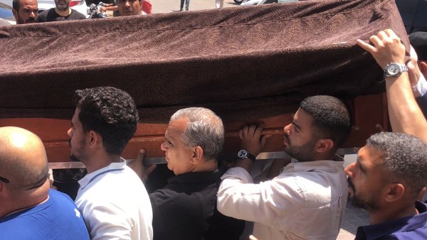 جنازة والدة لميس سلامة