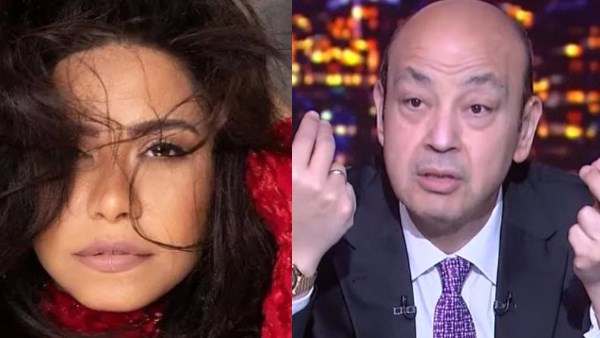 عمرو أديب وشيرين عبدالوهاب