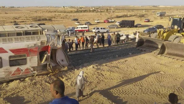 حادث قطار مطروح