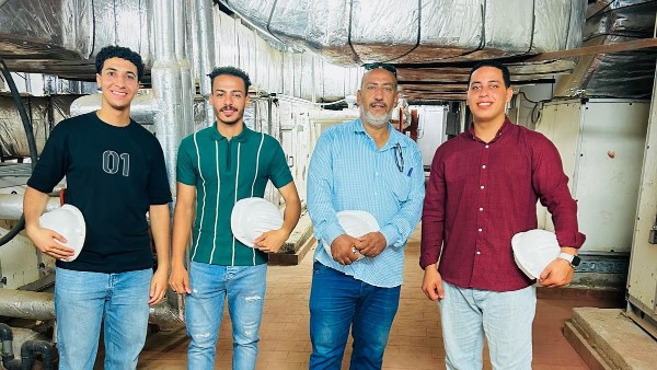 تدريب عملى لطلاب الدلتا التكنولوجية