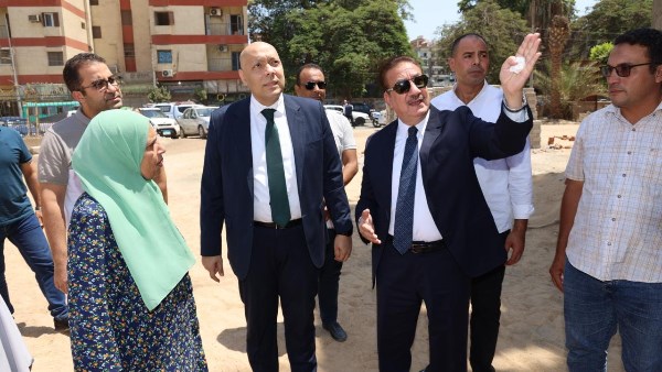 أثناء الجولة التفقدية 
