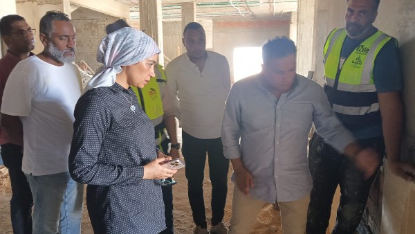 جولة ميدانية لرئيس جامعة الاقصر 