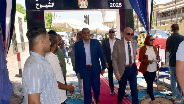 محافظ الأقصر يتفقد اللجان الانتخابية 