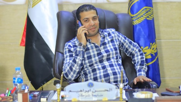 المقدم الحسن إبراهيم رئيس مباحث مركز شرطة ناصر