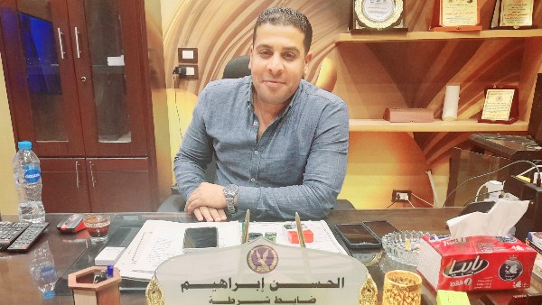 القدم الحسن إبراهيم رئيس المباحث تصوير : محمود العميد 