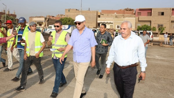 محافظ المنيا في جولة ميدانية 