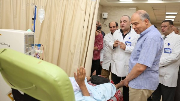 محافظ المنيا خلال جولته بمركز دير مواس بالمنيا