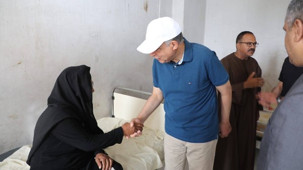 محافظ المنيا في جولة للمنشآت الصحية بمركز مطاى