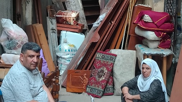 أحد الأسر المتضررة بالدقهلية 