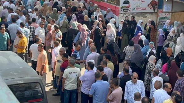 مشاركه المواطنين في انتخابات مجلس الشيوخ بالبحيرة 