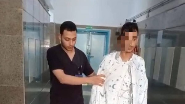 إنقاذ شاب من الموت في البحيرة 